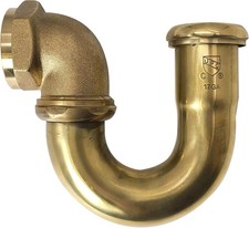 Brass P-Trap 1-1/2 x 1-1/4 - Durable, Efficient, and Reliable Plumbing Solution