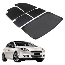 Kofferraumwanne Fußmatten Set Für Fiat Bravo 2007-2017