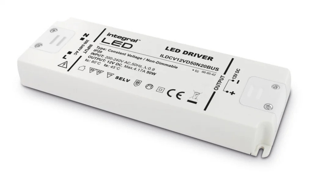 24v LED Driver 75w Screw Terminals Integral ILDRCVA047