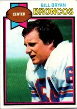 Bill Bryan 1979 Topps #363 Rookie Denver Broncos