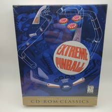 Extreme Pinball PC, 1995/1997 Big Box PC, Brand New, Factory Sealed