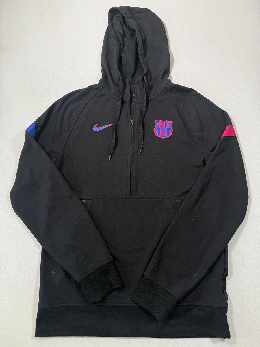 Nike FC Barcelona Black International Club Soccer Fan Apparel and
