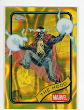 2025 Topps Chrome Marvel - Yellow Lava Refractor - The Hood - 70