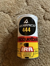 Vintage Seamco 444 2 Racquetballs Tin Can Sealed