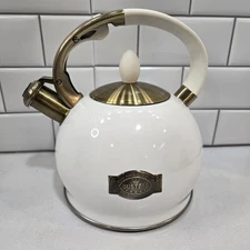 SUSTEAS Stove Top Whistling Tea Kettle-Surgical Stainless Steel Teakettle Teapot