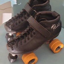 Riedell..womans 8..powerdyne Triton Plates Roller Skates Riedell..womans 8..powerdyne Triton Plates Roller Skates