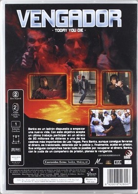 DVD - Avenger: Today You Die 0 - Filmax 