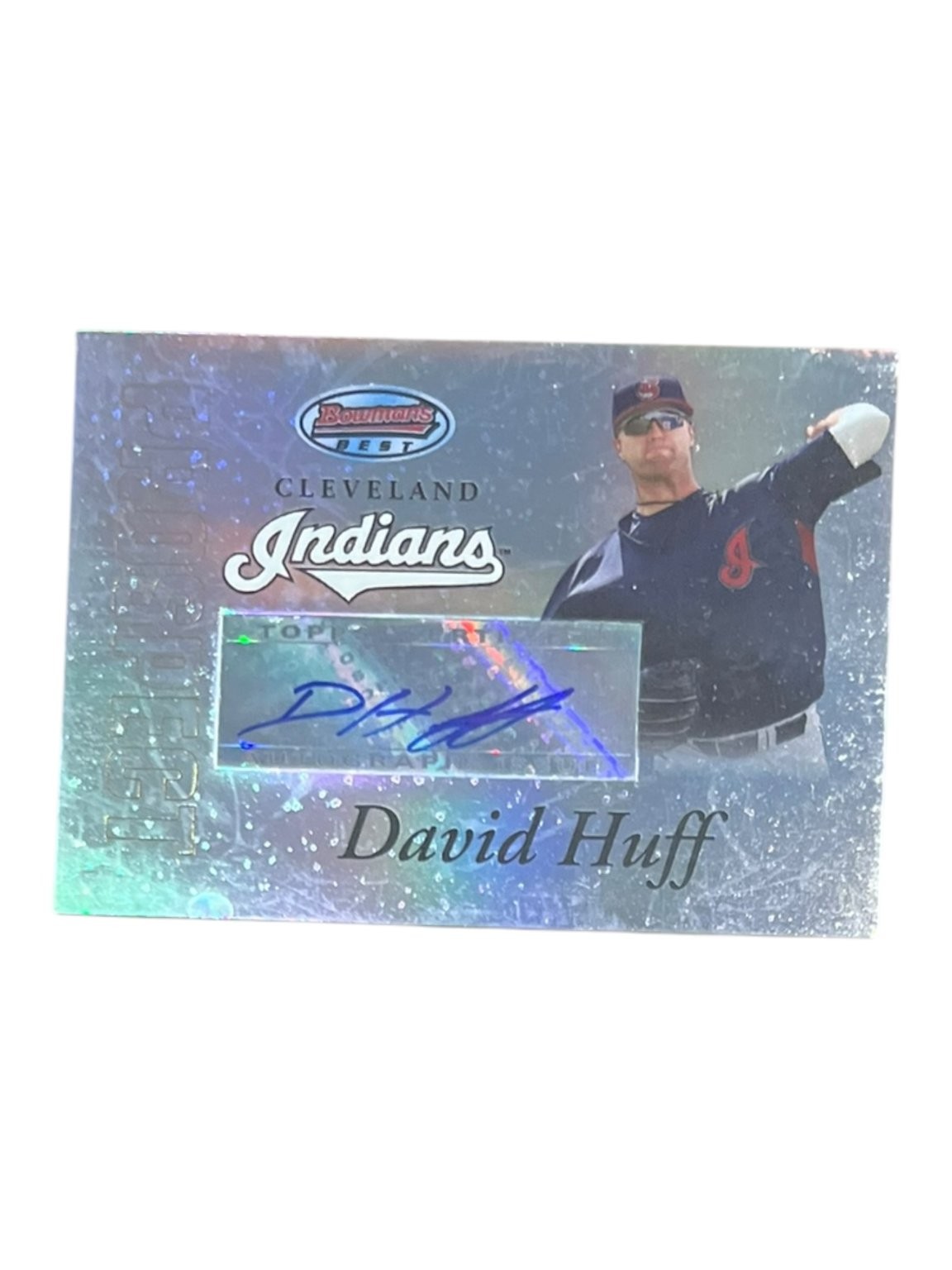 David Huff Cleveland Indians 2007 Bowman's Best Auto Prospect BBP60