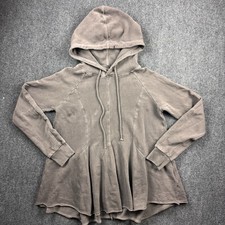 Pilcro The Letterpress Anthropologie Hoodie Sweatshirt Flynn XS Soft Flowy