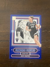 Kate Martin 2025 WNBA Donruss Franchise Features Blue Press Proof Insert #15 💙