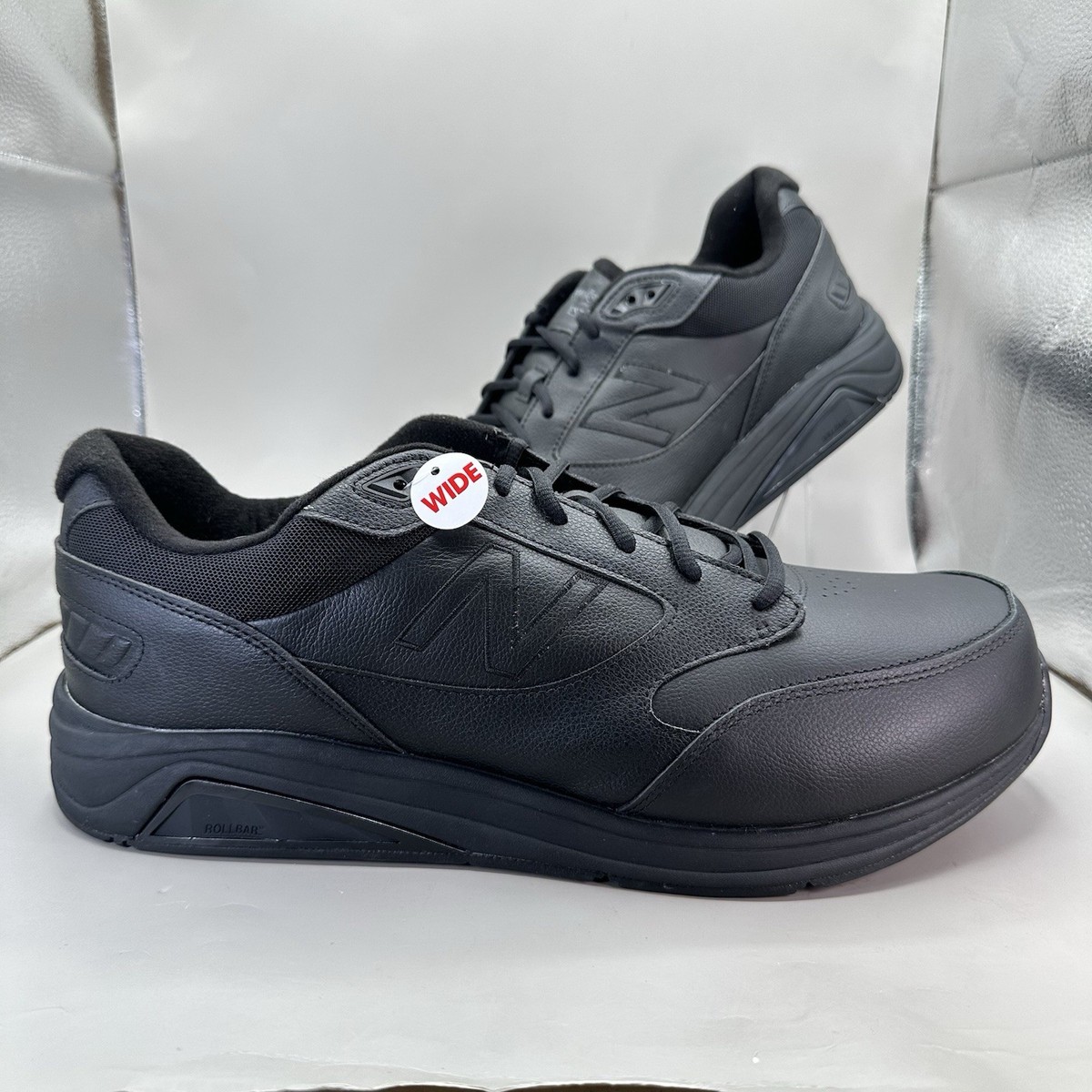 New Balance 928v3 MW928BK3 Walking Black Shoes Men's Size 15 US 6E