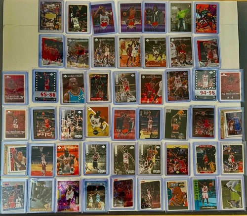 Lot of 50 Michael Jordan Cards - Wide Variety of Inserts - High Value - No Dups!