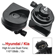 110-125db Loud High & Low Tone Snail Horn For Kia Sportage Rio Hyundai Accent