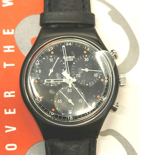 Swatch WALL STREET SCB106 1991 Chronograph Watch New old stock - Picture 1 of 8