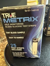 Self Monitoring Blood Glucose Test Strips 25 Count