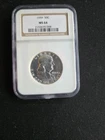 1959 Franklin Half Dollar NGC MS64