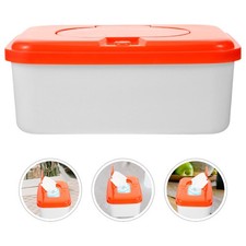 2 Pcs Wet Wipes Dispenser Box Plastic Travel Container for Baby Holder