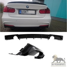 Sport-Performance Heck Diffusor Schwarz glanz passt f�r BMW F30 F31 mit M-Paket