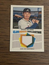 2026 Topps Heritage - Clubhouse Collection Relics Drake Baldwin #CCR-DB