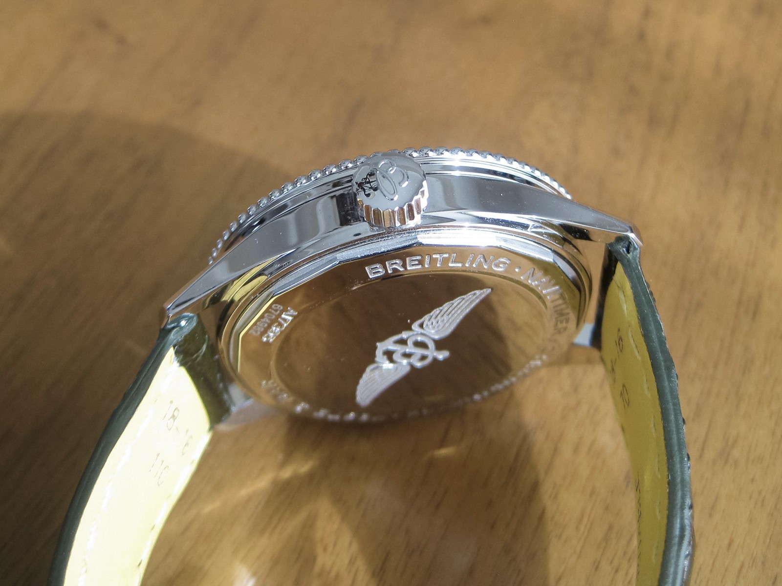 Breitling Navitimer Automatic 35mm Watch - Green … - image 11
