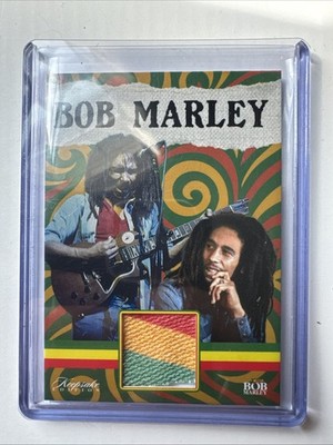 Bob Marley Keepsake Edition Three-Color Fabric Relic Card Reggae Legend