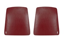 Seat Back Panels - Red For 1967-1970 Camaro