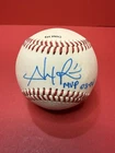 Alex Rios Autograph Baseball Wilson Official Puerto Rico Baseball No Cert