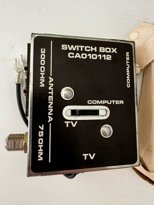 ATARI Switch Box TV Game Video Adapter CA014746 | eBay