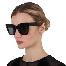 Gucci Grey Cat Eye Ladies Sunglasses GG1082S 001 52 GG1082S 001 52