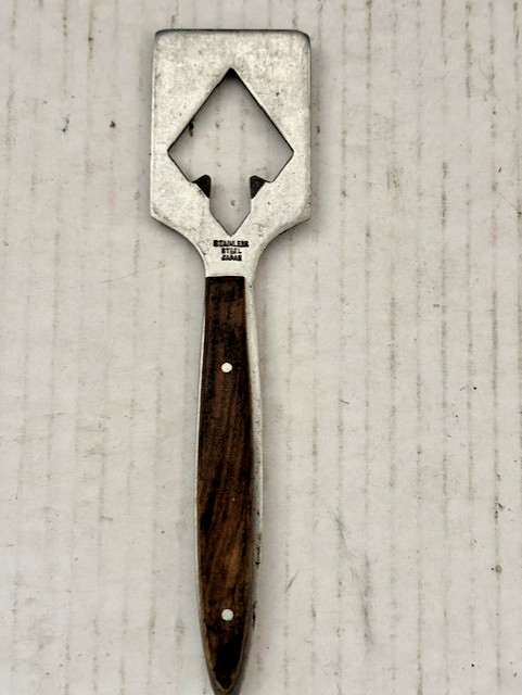 Vintage 1960's Boxed Bottle Opener Wood Handle Japan