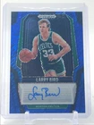 LARRY BIRD 2024-25 PANINI PRIZM BLACK SIGNATURES BLUE SHIMMER AUTO /25 🔥🔥📈📈