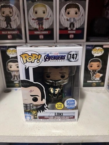 Funko Pop! Vinyl: Marvel - Loki (Glows in the Dark) - Funko (Exclusive) #747