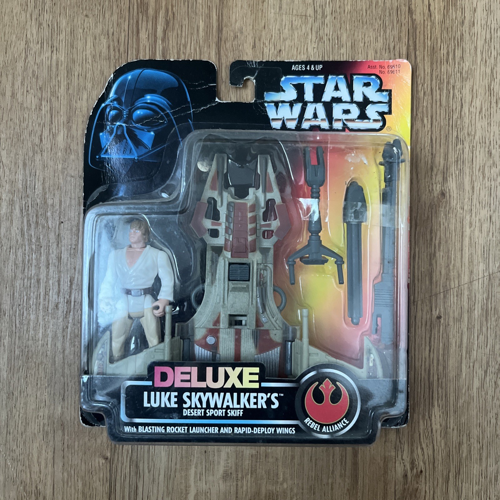 1996 Star Wars Deluxe Luke Skywalkers Desert Sport Skiff