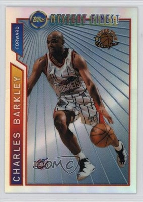 1996-97 Topps Super Team Champions Mystery Finest Refractor Charles Barkley 1u5y