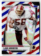 2024 Panini Prizm #295 LaVar Arrington Red White Blue Prizm