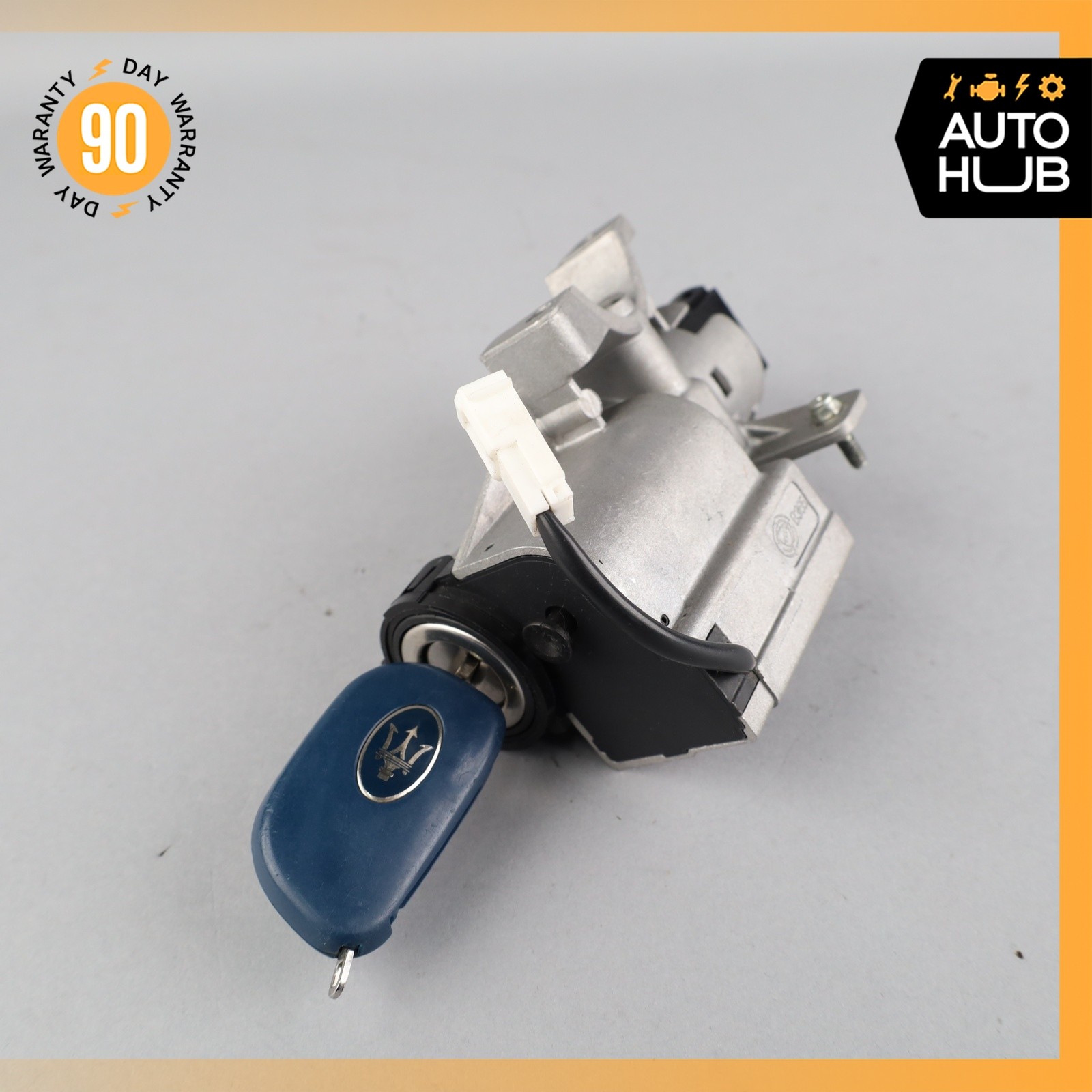 04-19 Maserati GranTurismo M145 Steering Lock Ignition Switch w/ Key 010194 OEM