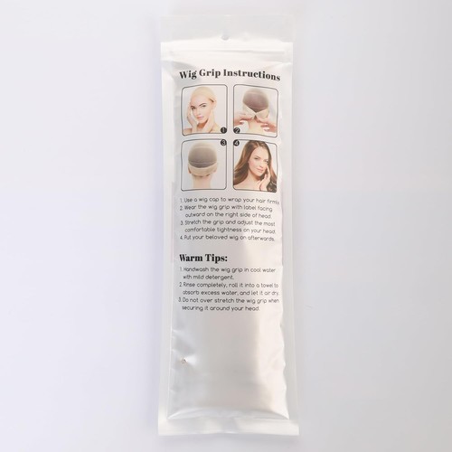 Dreamlover Wig Grip Bands, Headband for Keeping Wigs in Place, Tan, 2 Tan - Picture 8 of 8