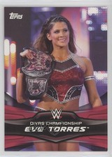 2016 WWE Divas Revolution Historic Women's Champions Red 13/25 Eve Torres #5 md3