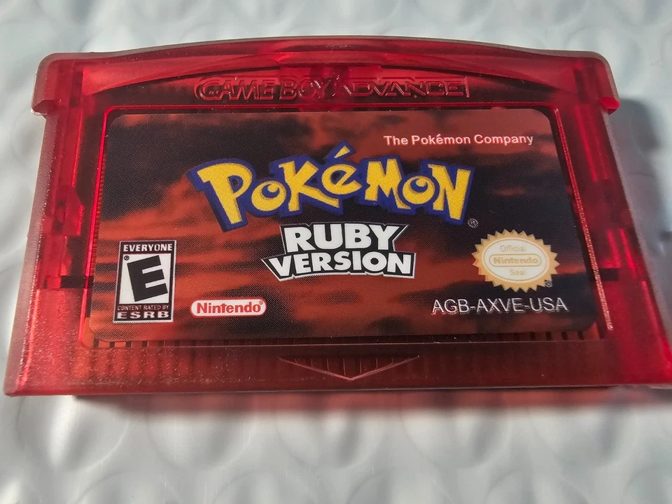 Pokémon: Ruby Version (Game Boy Advance, 2003) GBA Game Cartridge - New - Image 3 of 4