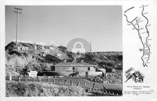 1930s CA California Leucadia Noah's Ark Restaurant Frasher CA RPPC Postcard COPY