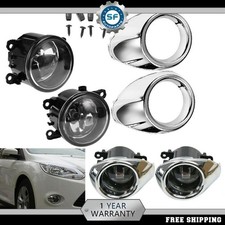 Bumper Driving Light Fog Lights Lamps H11 Halogen Bulbs For Ford Focus 2012-2014 Bumper Driving Light Fog Lights Lamps H11 Halogen Bulbs For Ford Focus 2012-2014