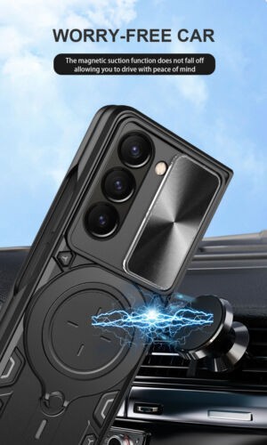 For Samsung Galaxy Z Fold 7 6 5G Shockproof hard back hard Flip cover Case - 第 6/17 張圖片