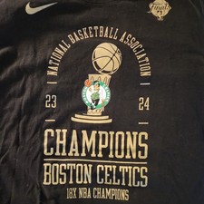 Boston Celtics 23-24 NBA World Champions Men's Size XL Nike Graphic T-Shirt Tee