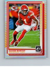 2025 Donruss Optic #123 Xavier Worthy Holo
