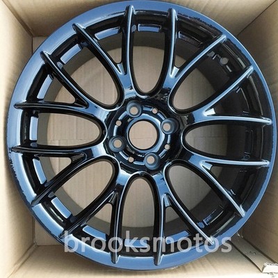 1PC CUSTOM 17'' MULT SPOKE GLOSS BLACK WHEELS RIMS FOR MINI R56 R57 R58 COOPER S