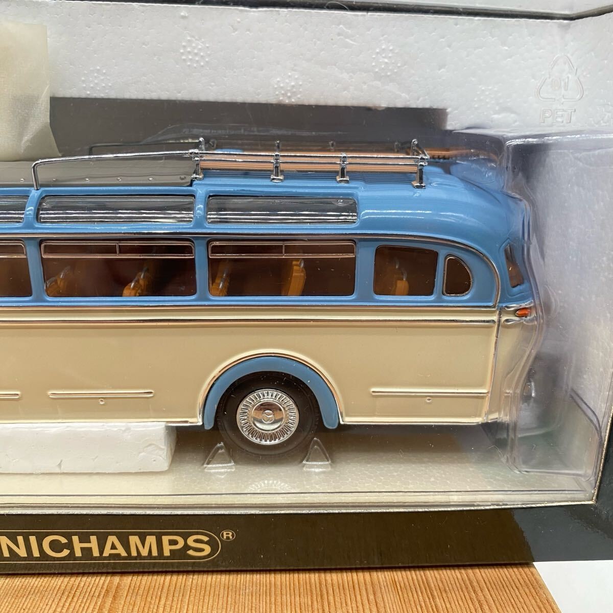 ミニチャンプス 1/43 メルセデスベンツ O 3500 バス MERCEDES BENZ O 3500 BUS 1950 (Minichamps) 1# - YouTube