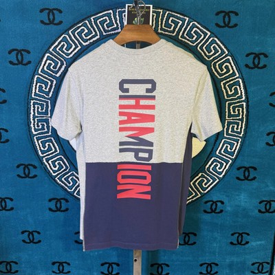Champion Patchwork Logos Graphica Ss Shirt M