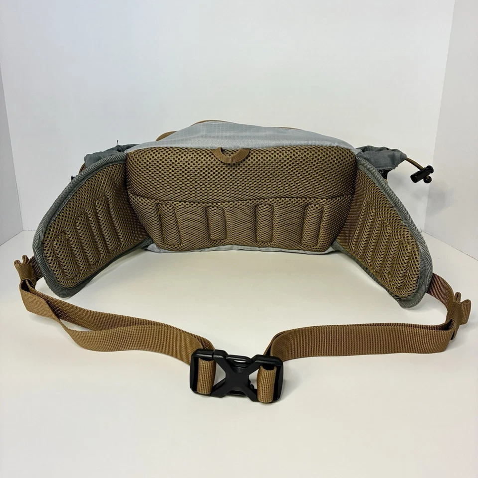Bass Pro Shops Gris Marrón Pescador Trail Cintura Pack / Riñonera / Riñonera Foto 4 de 4