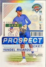 2024 Panini Prospect Edition Yandel Ricardo Prospect Ticket Silver Prizm #131