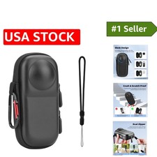 Versatile Insta 360 X4 X5 Travel Case &ndash; Water & Dust Resistant with Quick Access